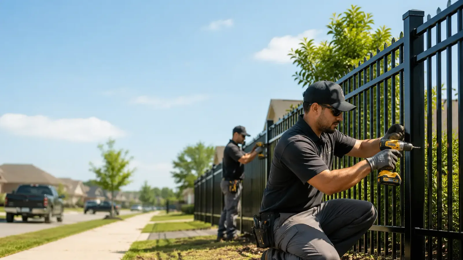 Metal Fence Installation in Hargill, TX